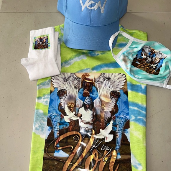 King Von shirt cap and socks - Picture 2 of 8